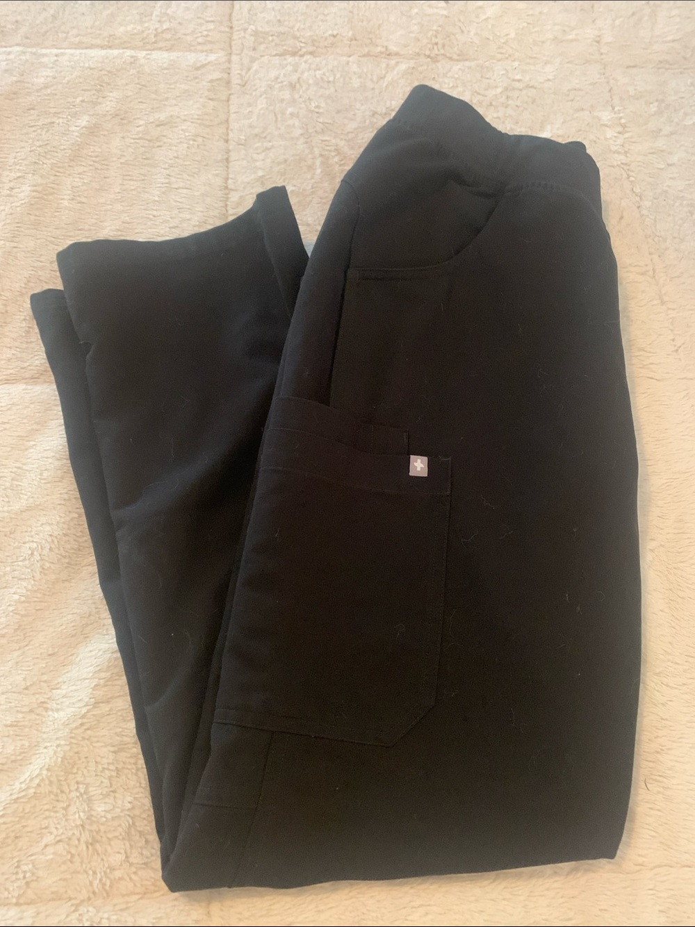 Figs black scrub pants. Medium